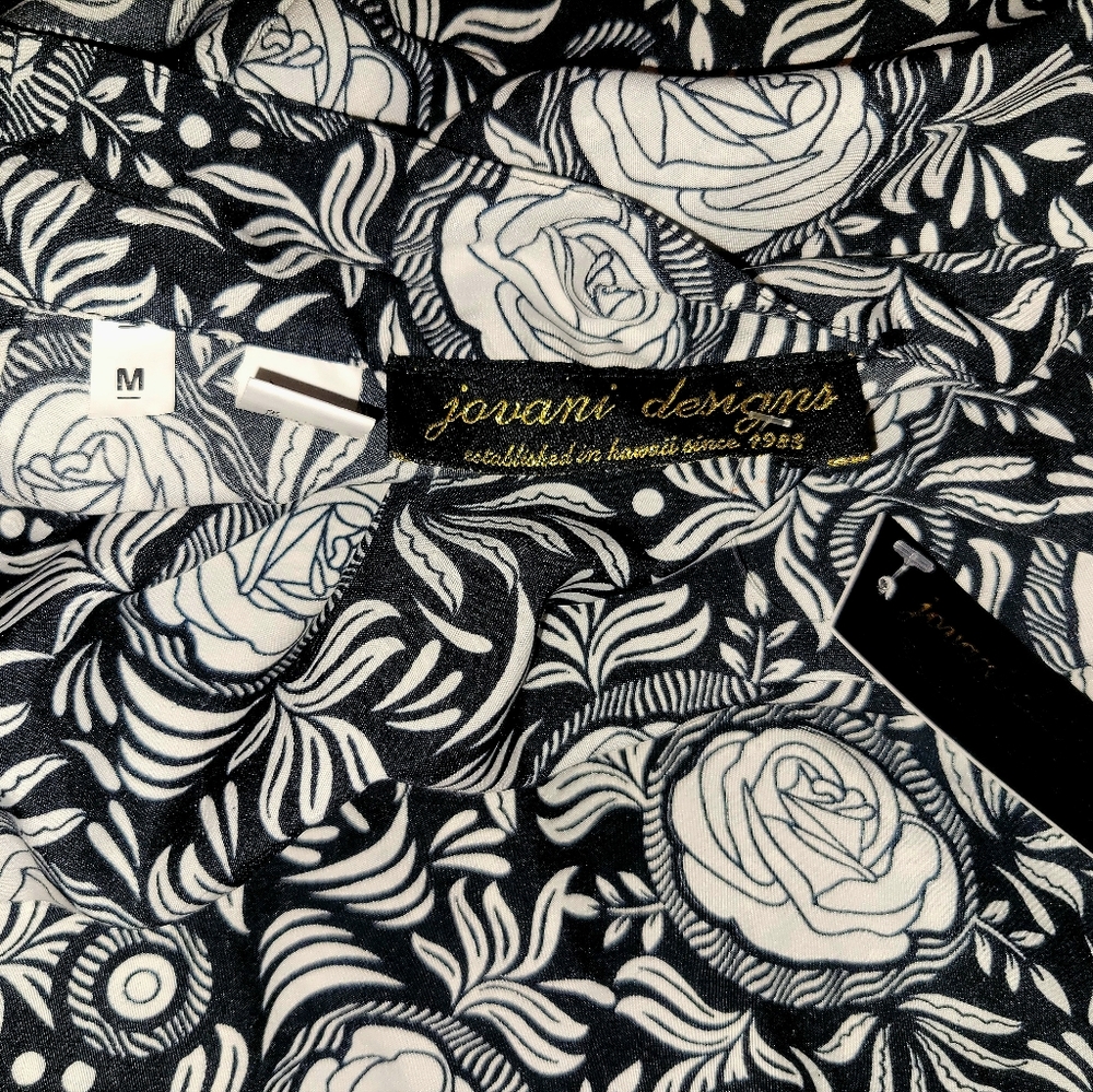 NWT Jovani Designs Hawaii wrap dress cover up - Picture 5 of 7
